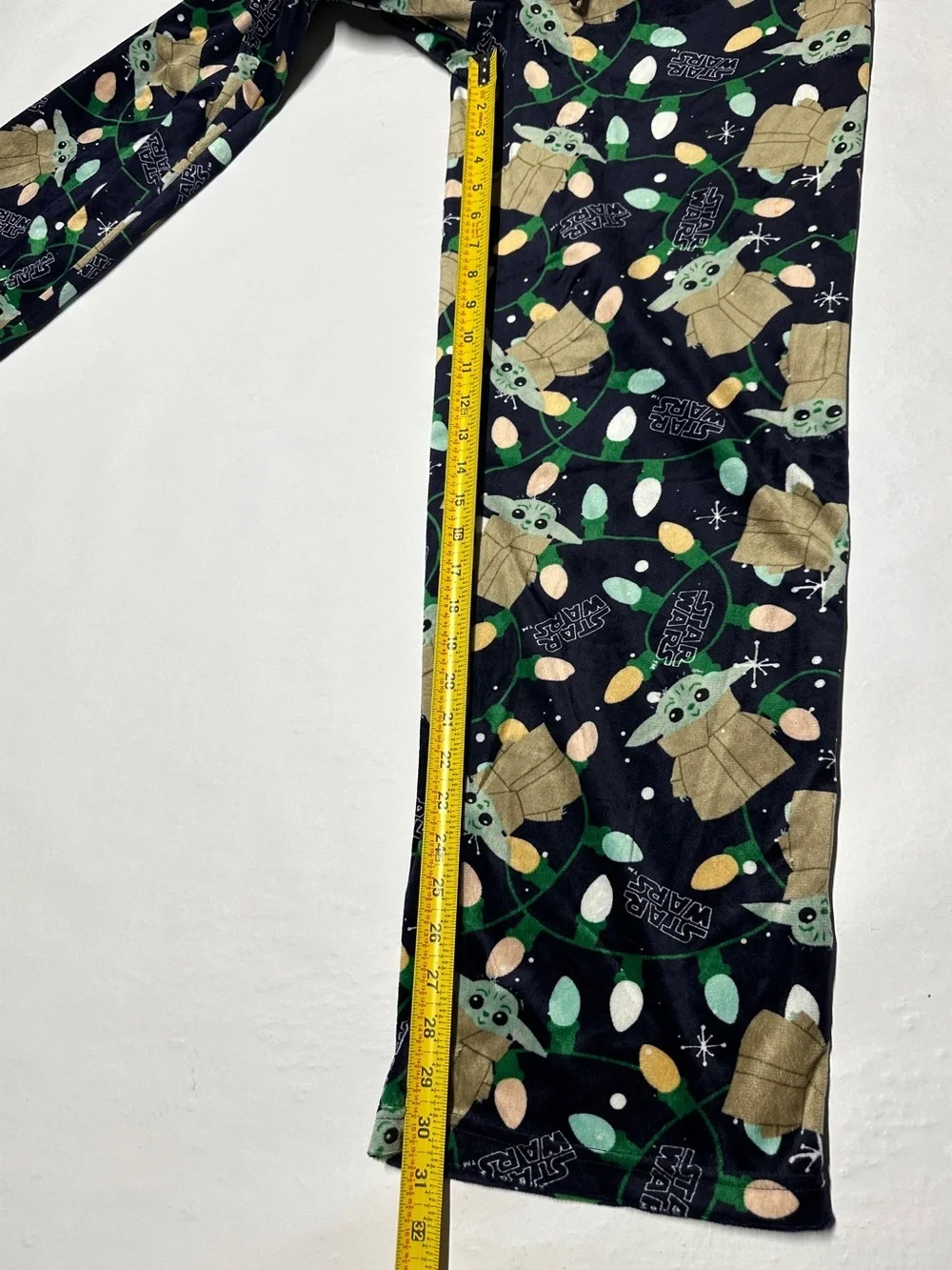 Star Wars Grogu Velour Men’s Pajama Pants Large